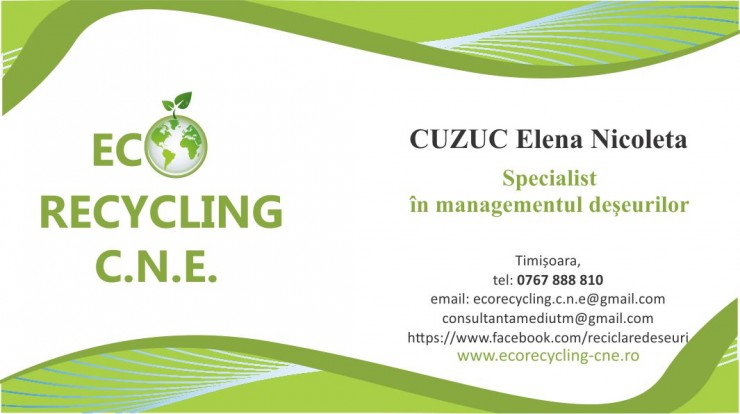 Cuzuc Nicoleta Specialist in managementul deseurilor