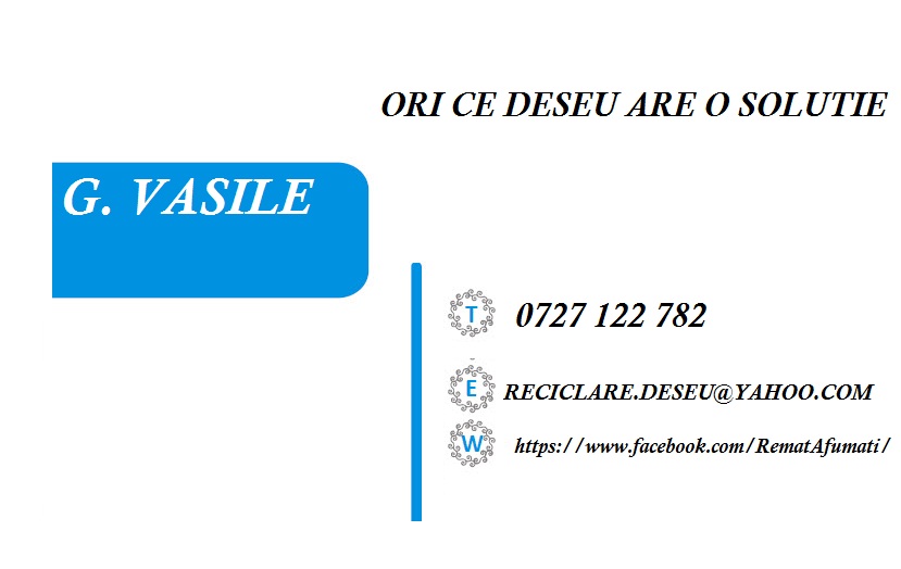 Fier vechi si inox, cupru, aluminiu, baterii masini, calorifere, masini si utilaje, alama, plumb, otel rapid, motoare electrice, cabluri electrice