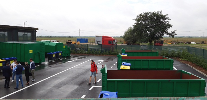 Colectare selectiva în Moșnita Nouă, jud Timiș