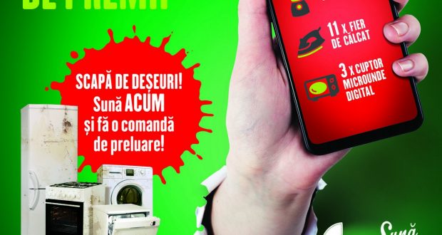 Campanie de colectare deșeuri electrice (DEEE) în Iași