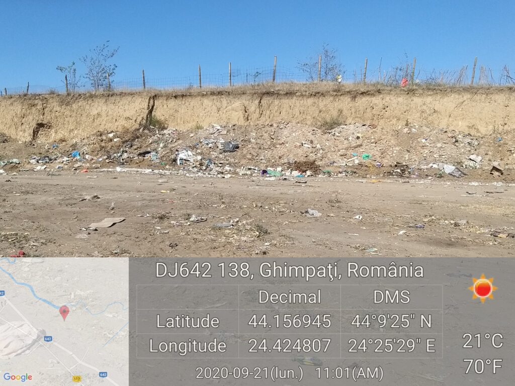 Primăria Fărcaşele, județul Olt, amendată pentru gunoaiele aruncate pe un teren din domeniul public