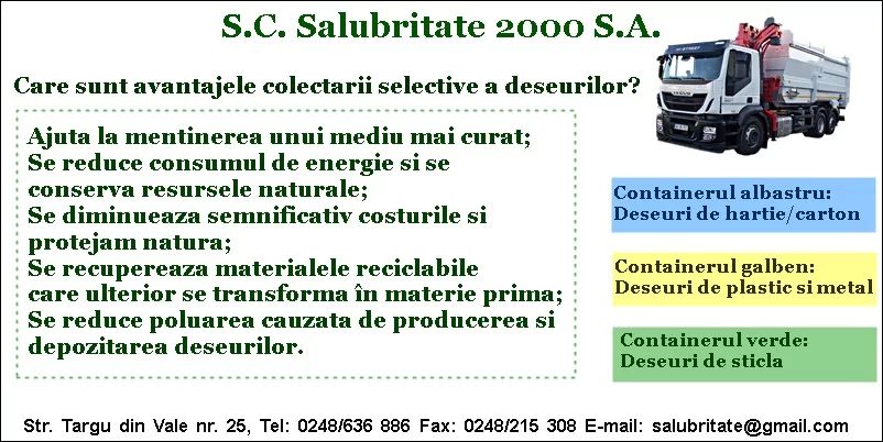 Campanie de colectare a deşeurilor electrice la Mioveni