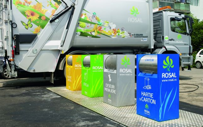 Rosal îndeamnă prahovenii să folosească în mod uzual containerele pentru reciclare separată