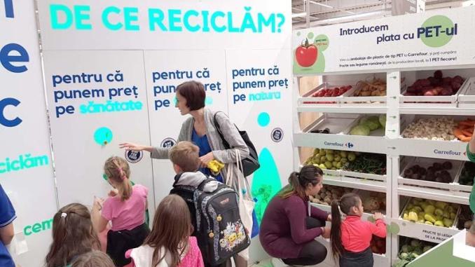 Carrefour prezintă rezultatele programului de economie circulară “Punem preț pe plastic”