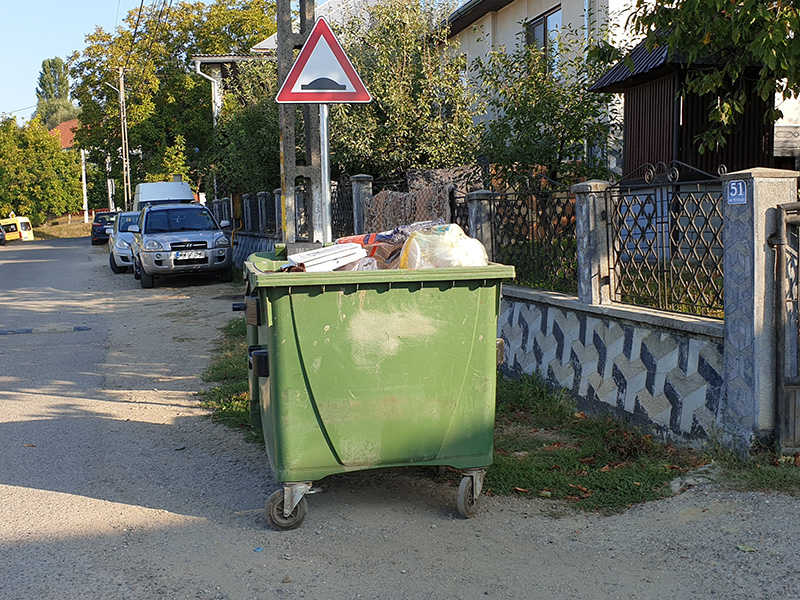 Primăria comunei Groși trage un semnal de alarmă privind colectarea separată a deșeurilor de la populație