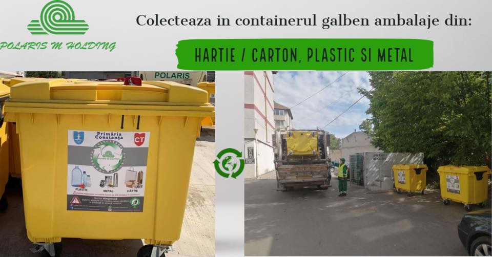 Polaris: cum să colectăm separat deșeurile în Constanța
