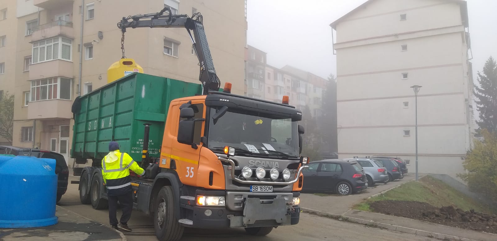 70 de containere noi supraterane în zonele de blocuri din Sibiu și multe alte măsuri pentru un serviciu mai bun