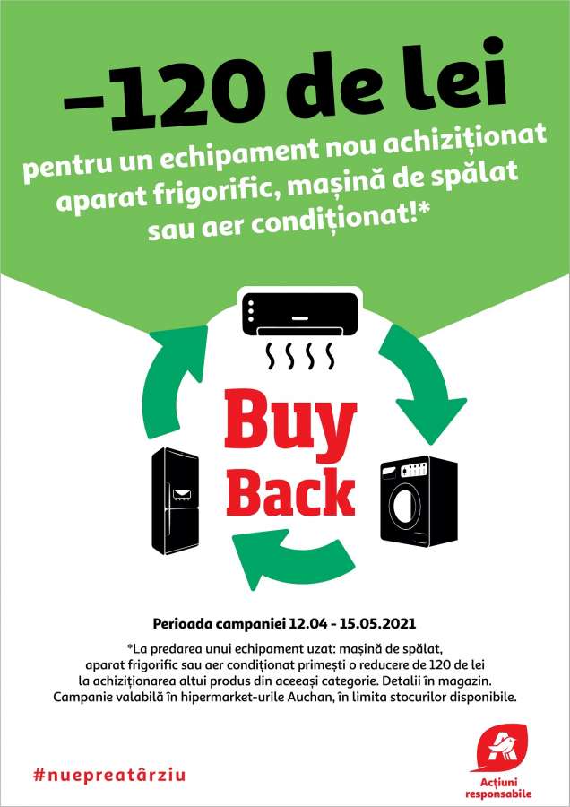 Auchan Buy Back electrocasnice