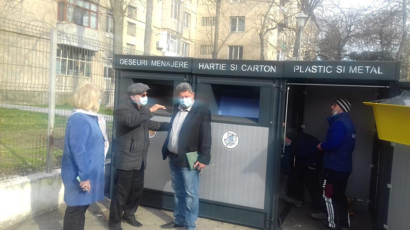 Colectarea separată a deșeurilor începe să prindă contur și la Caracal