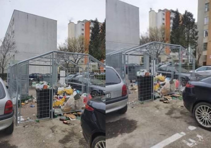 Așa arată noile puncte de colectare separată a deșeurilor în Mănăștur: „Ideea nu e proastă. Populația e needucată”