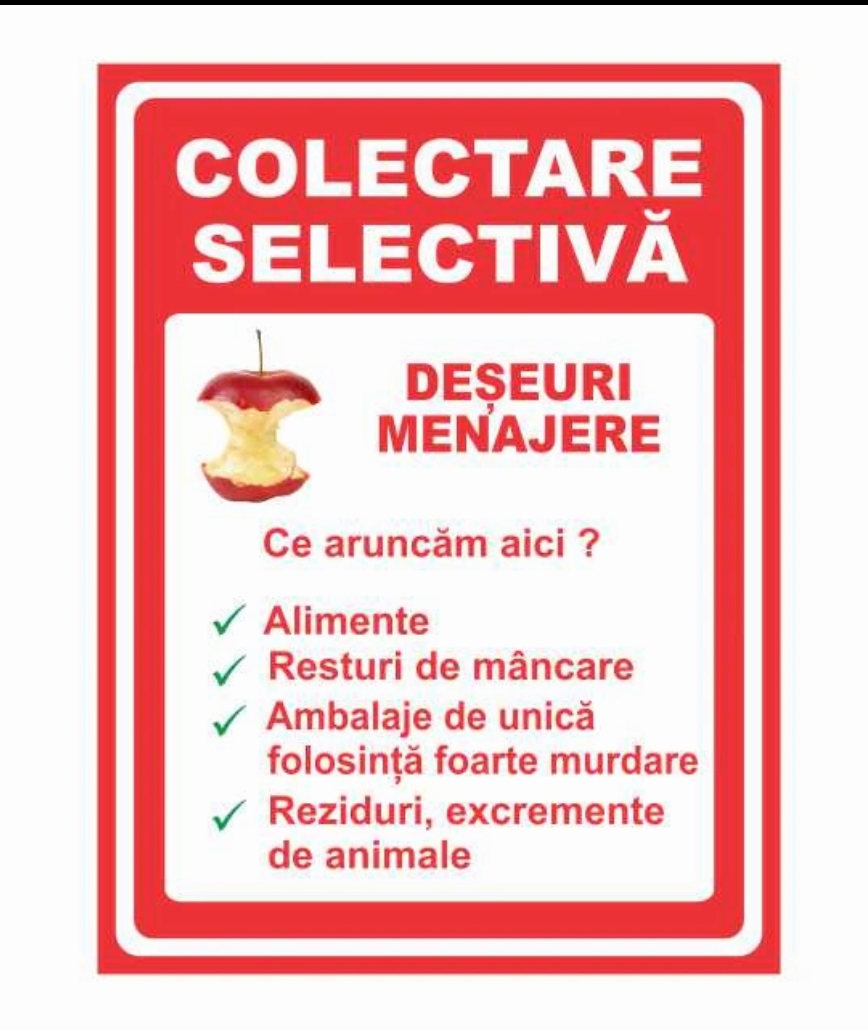 Anunț colectare deșeuri menajere, în localitățile Frata, Poiana Frății și Oaș