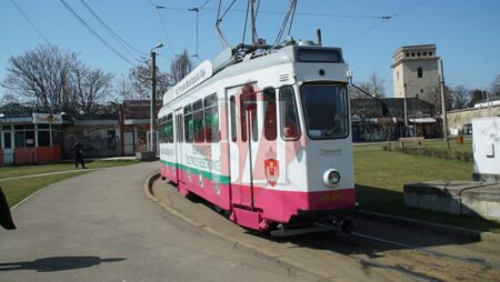 Inaugurare tramvaiul reciclarii