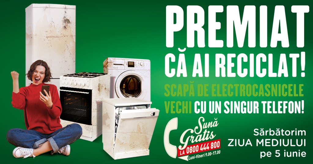 O nouă campanie de reciclare a deșeurilor electrice, la Mangalia