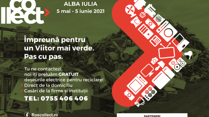 O nouă campanie de colectare a deșeurilor electrice începe în luna mai în Municipiul Alba Iulia