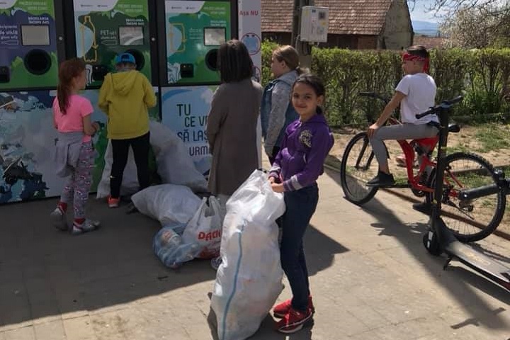 Comuna Șpring, prima din România cu centru de colectare și returnare a recipientelor de unică folosință