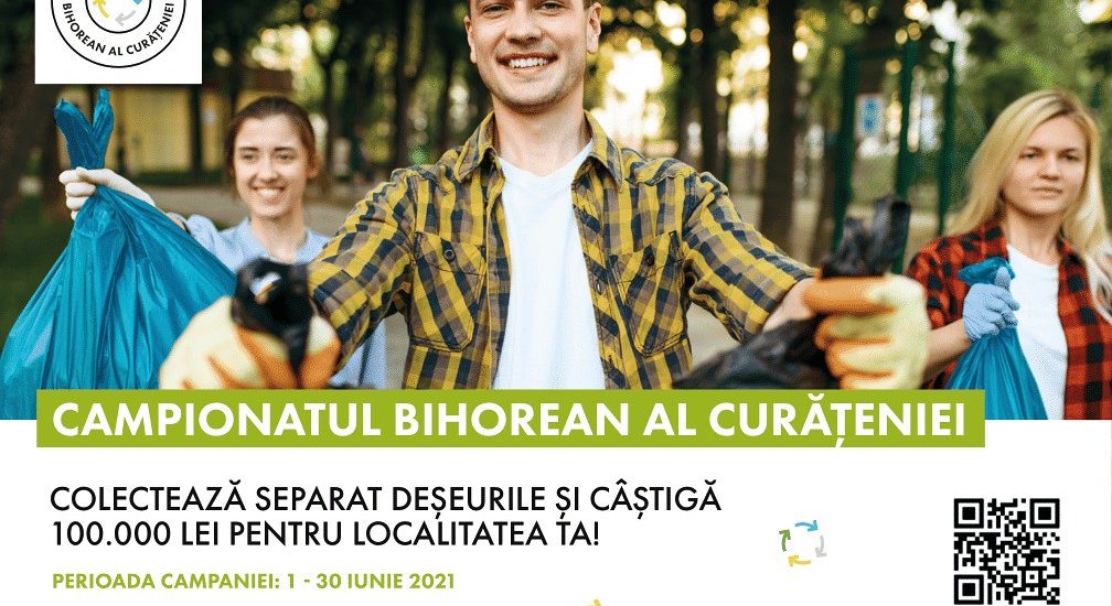 Luna curateniei in judetul Bihor, o campanie demarata de Consiliul Judetean Bihor