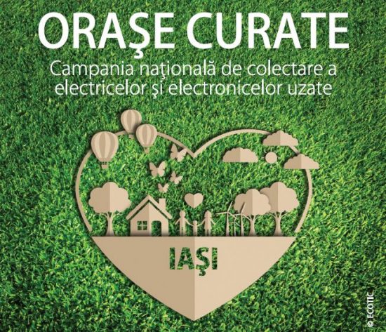 Campanie de reciclare a deșeurilor electrocasnice, electrie și electronice la Iași