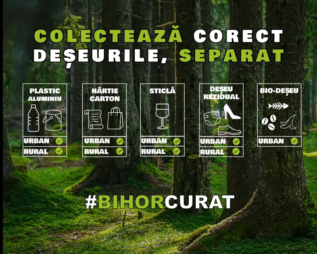 O sută de primării din Bihor au participat la un proiect de ecologizare