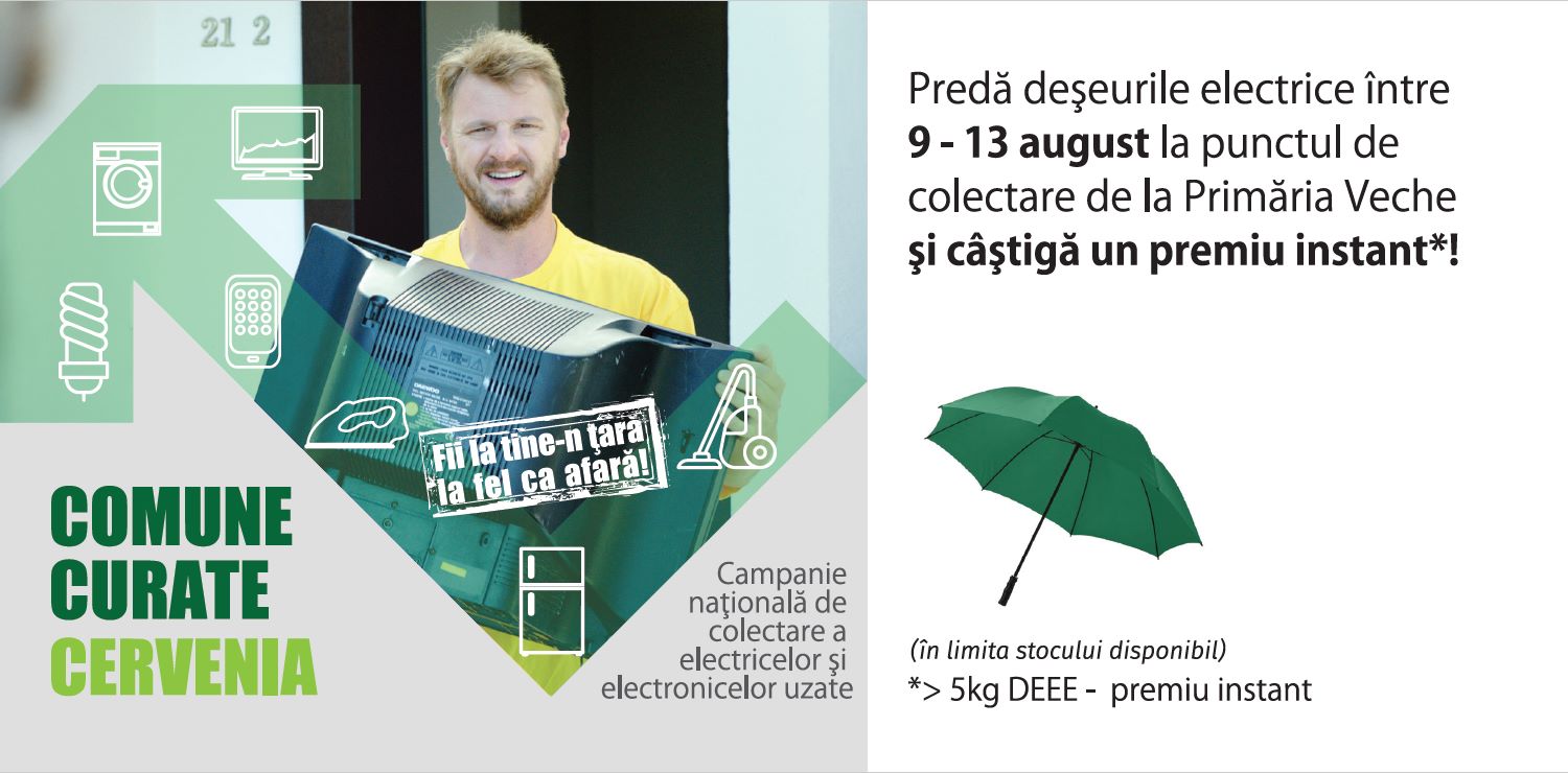 Campania de colectare a DEEE-urilor, în alte localități din Teleorman