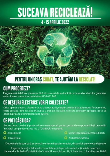 recicleaza x