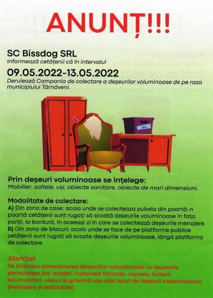 anunt Bissdag