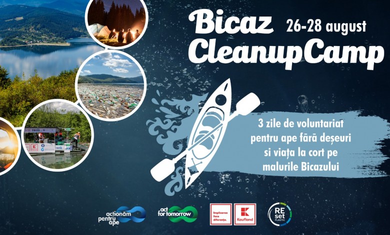 Iubitorii de natură sunt invitați să participe la acțiunea de ecologizare Bicaz Cleanup Camp