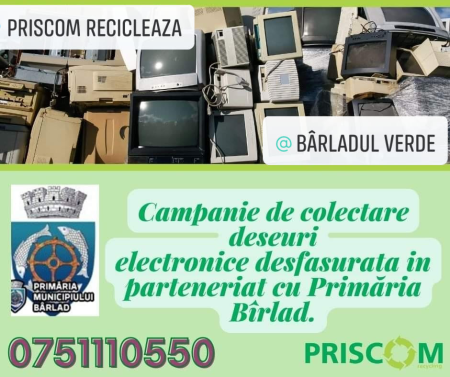 afis campanie reciclare electronice