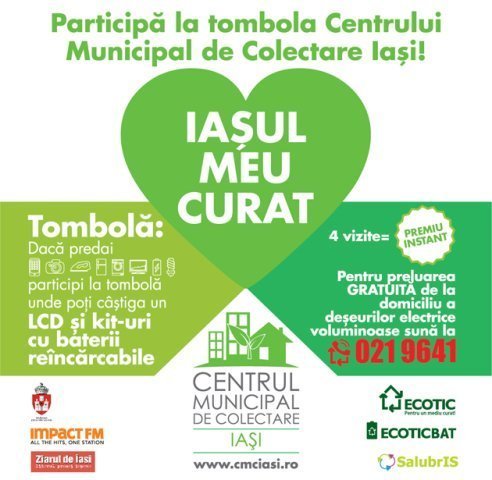 Centrul Municipal de Colectare Iași (CMCI) – Primul centru municipal universal de colectare a deșeurilor reciclabile din gospodării private