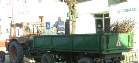 Programul de colectare a deșeurilor vegetale la Făgăraș, în ”Luna curățeniei”