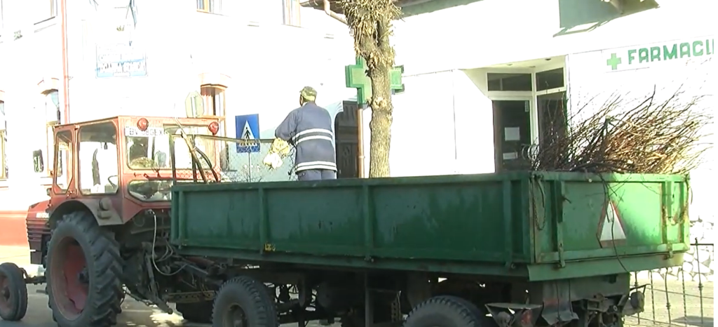 Programul de colectare a deșeurilor vegetale la Făgăraș, în ”Luna curățeniei”