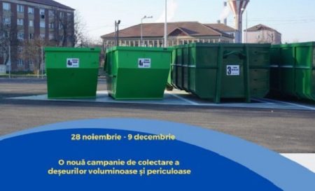 Campanie de colectare gratuită a deșeurilor voluminoase și periculoase, la Oradea