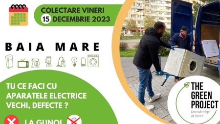 Campanie de colectare gratuită a deșeurilor electrice în Baia Mare