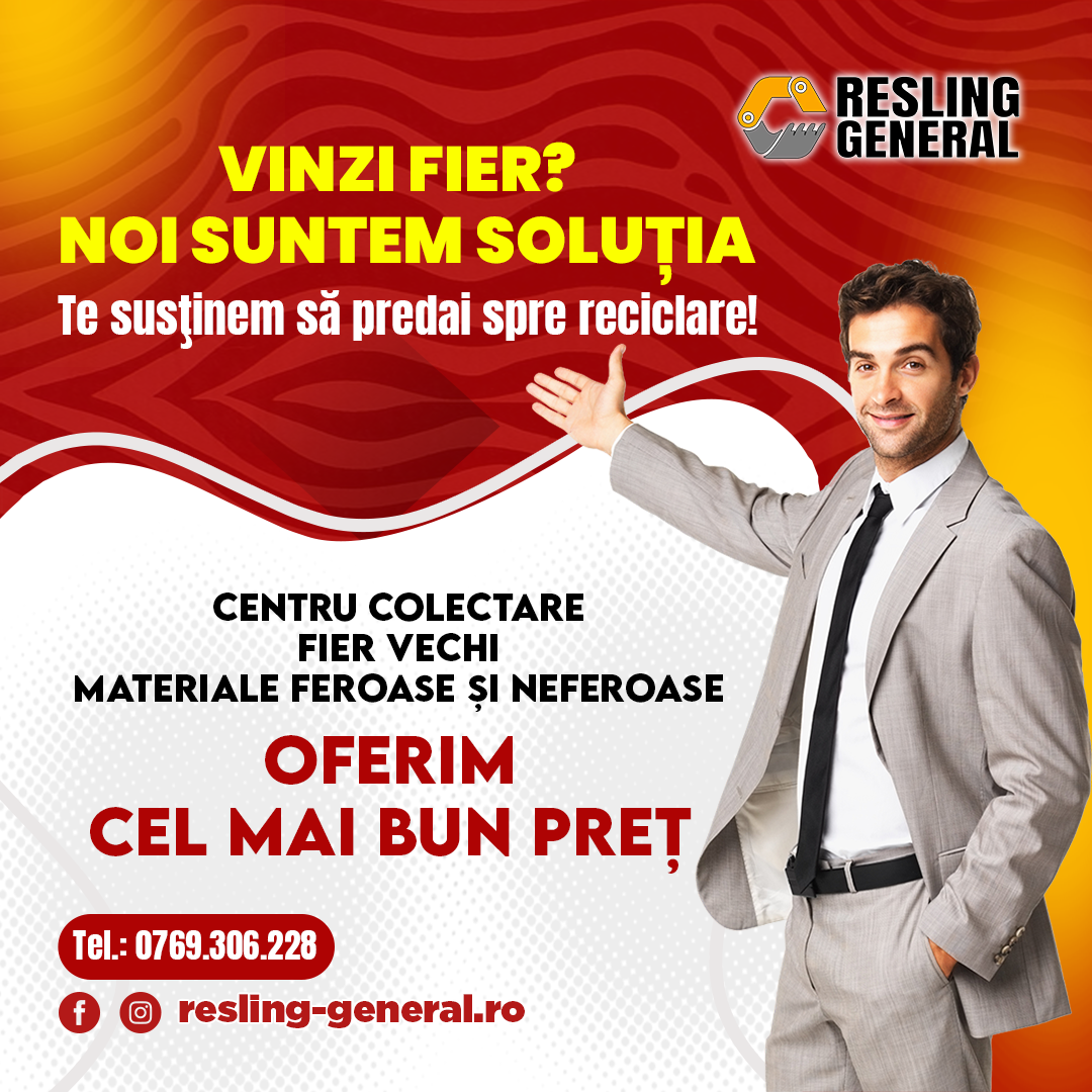 Colectare Fier Vechi-Materiale Feroase și NeFeroase – Resling General